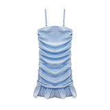 Indigo Stripe Dress