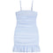 Indigo Searsucker Dress - Denny's