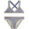 2pc Rainbow Embroidered Bikini - Denny's