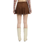 Suede Mini Skirt - Denny's