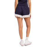 Lace Trim Sporty Short