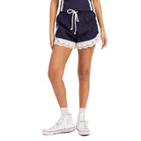 Lace Trim Sporty Short
