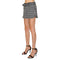 Belted Plaid Mini Skirt - Denny's