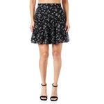 Floral A-Line Mini Skirt - Denny's