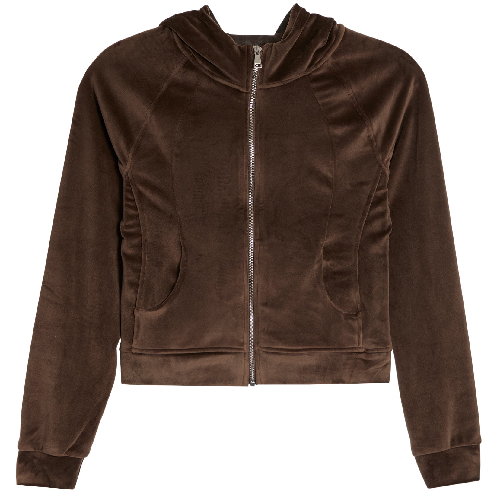 Velour Zip Hoodie - Denny's