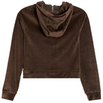 Velour Zip Hoodie - Denny's