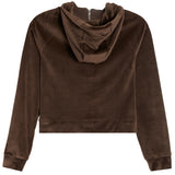 Velour Zip Hoodie - Denny's
