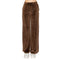 Velour Wide Leg Pant - Denny's