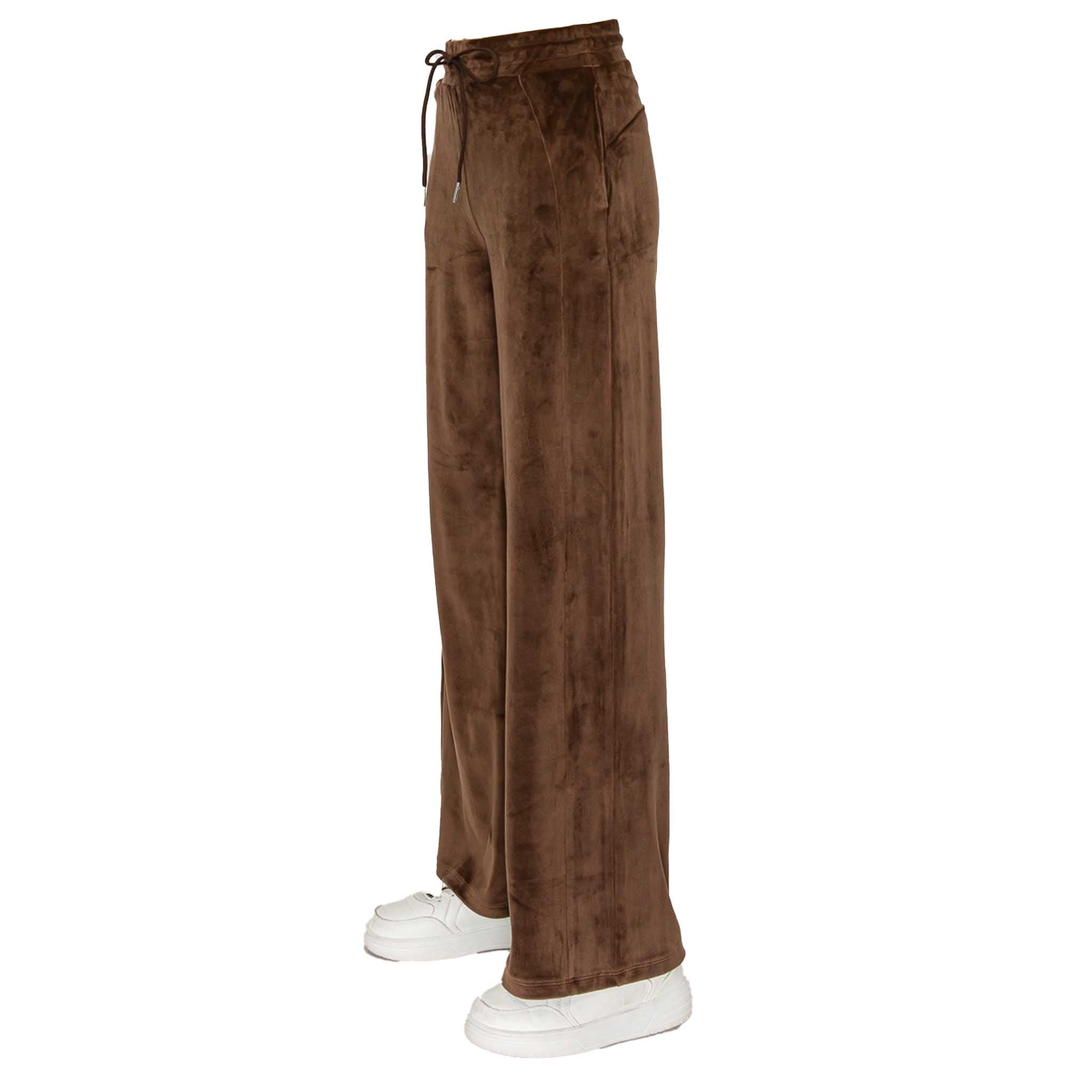 Velour Wide Leg Pant - Denny's