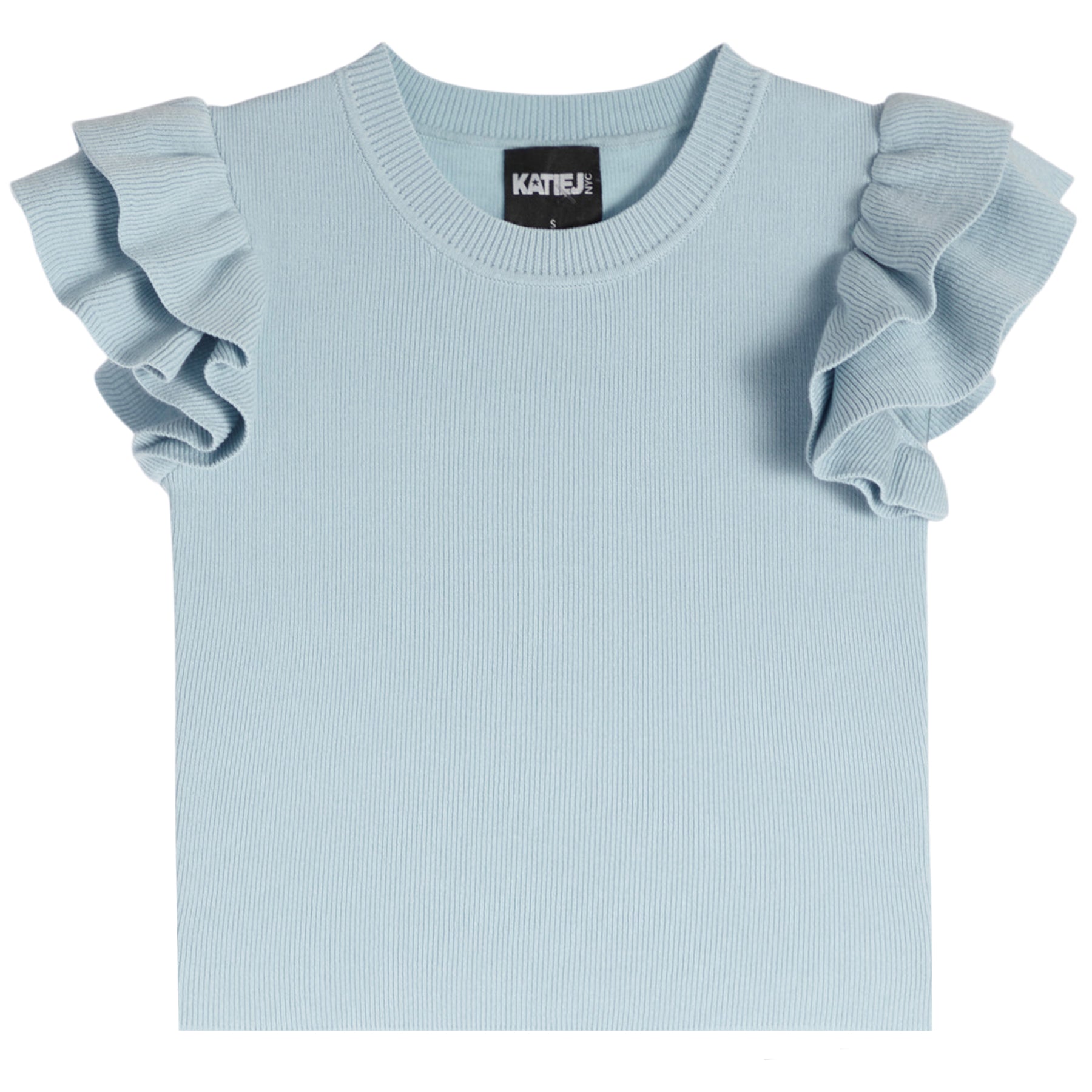 Isla Ruffle Sleeve Tee - Denny's