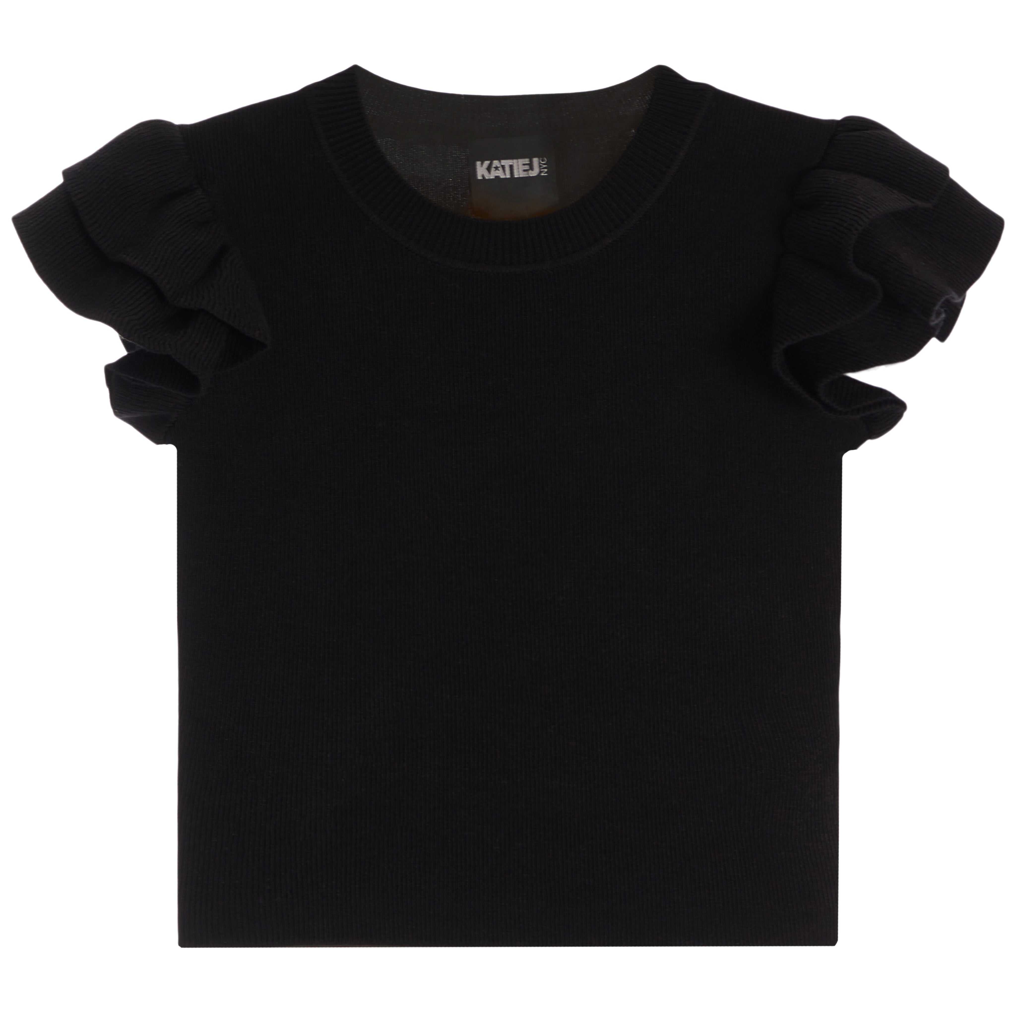 Isla Ruffle Sleeve Tee - Denny's