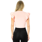Isla Ruffle Sleeve Tee - Denny's