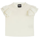 Isla Ruffle Sleeve Tee - Denny's