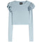 Isla Long Sleeve Ruffle Sweater - Denny's
