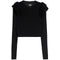 Isla Long Sleeve Ruffle Sweater - Denny's