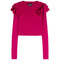 Isla Long Sleeve Ruffle Sweater - Denny's