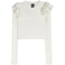 Isla Long Sleeve Ruffle Sweater - Denny's