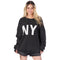 NY Patched Sweatshirt - Denny's