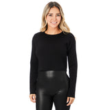 Long Sleeve Crop Top - Denny's