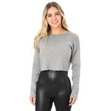 Long Sleeve Crop Top - Denny's