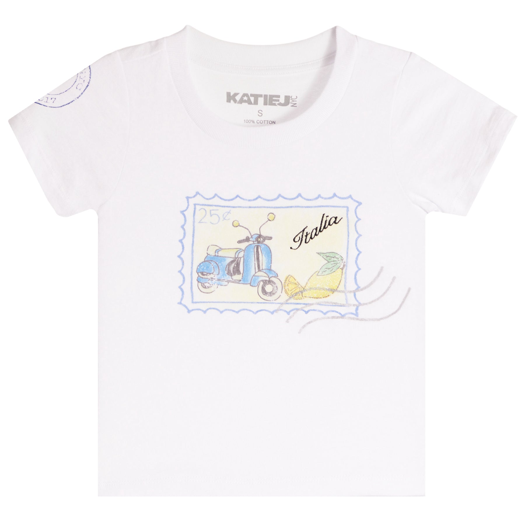 Lemon Italy Stamp Tee - Denny's