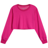 Izzy Crop Long Sleeve Top - Denny's