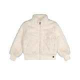 Faux Fur Jacquard Jacket