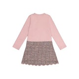 Long Sleeve Jacquard Dress