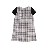 Short Sleeve Plaid Dress