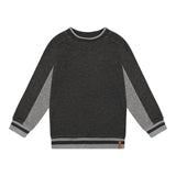 Color Block Rib Sweatshirt