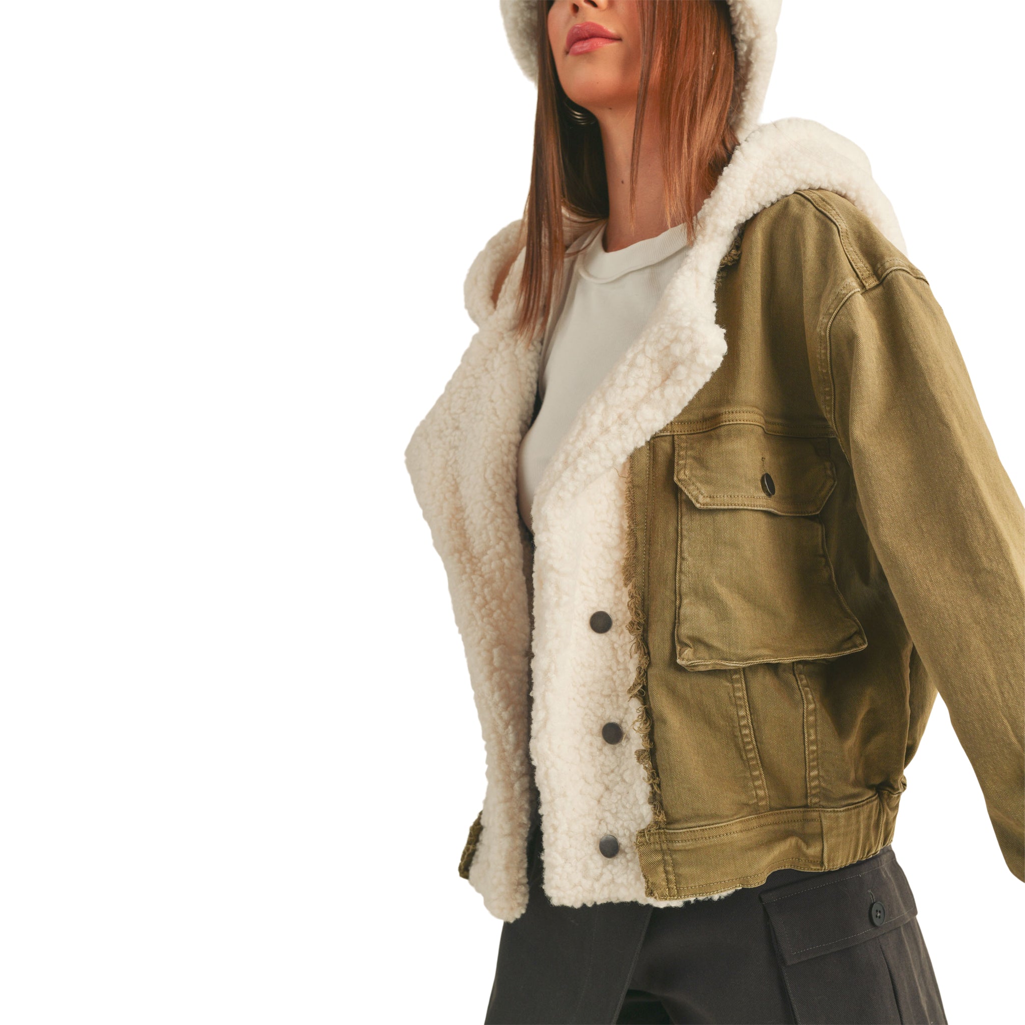 Sherpa & Denim Jacket - Denny's