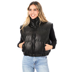 Vegan Leather Vest - Denny's