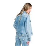 Distressed Denim Jacket - Denny's