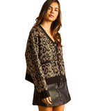 Leopard Cardigan