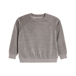 Jade Velour Crew Sweatshirt - Denny's