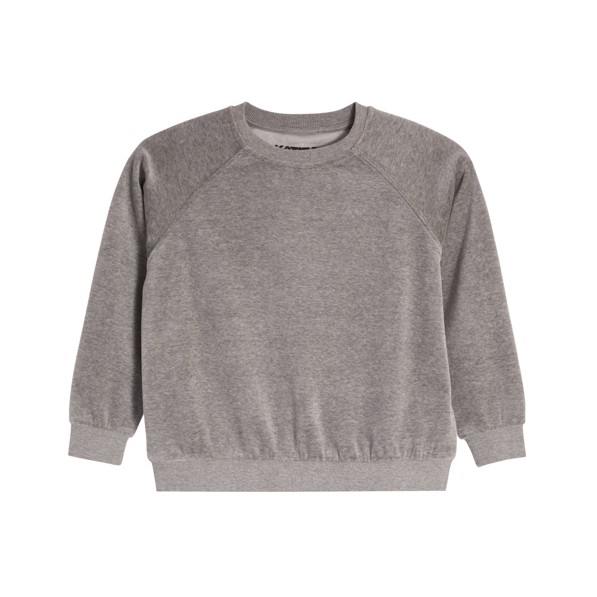 Jade Velour Crew Sweatshirt - Denny's