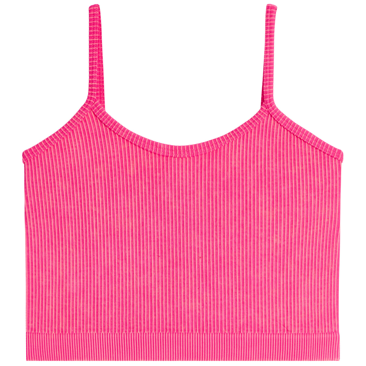 Jade Ribbed Tank Top | Denny's