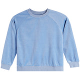 Jade Velour Crewneck Sweatshirt