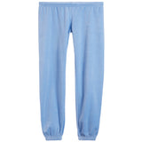 Jade Velour Jogger