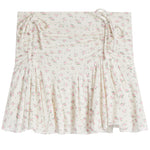 Jaxs Rose Floral Cinch Side Skirt - Denny's