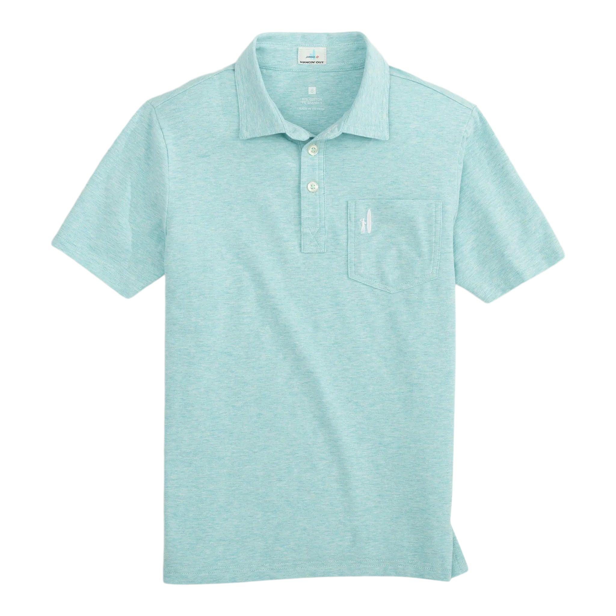 Heathered Original Polo - Denny's