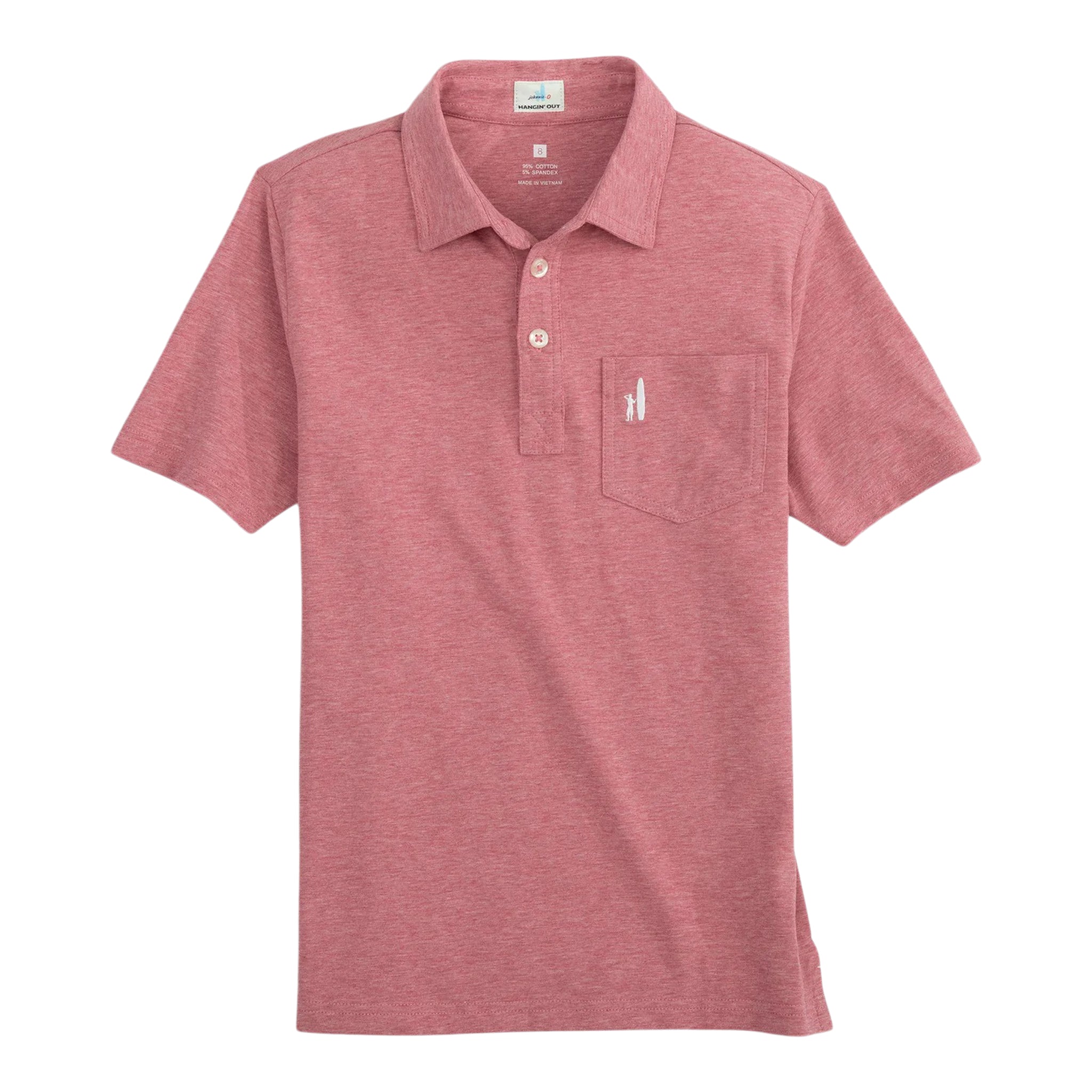 Heathered Original Polo - Denny's