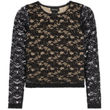 Lace Long Sleeve Crew - Denny's