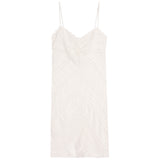 Textured Lace Mini Dress