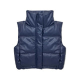 Jenny Pleather Vest - Denny's
