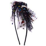 Tulle Bow Thin Headband - Denny's