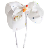 Gummy Charm Bow Thin Headband - Denny's