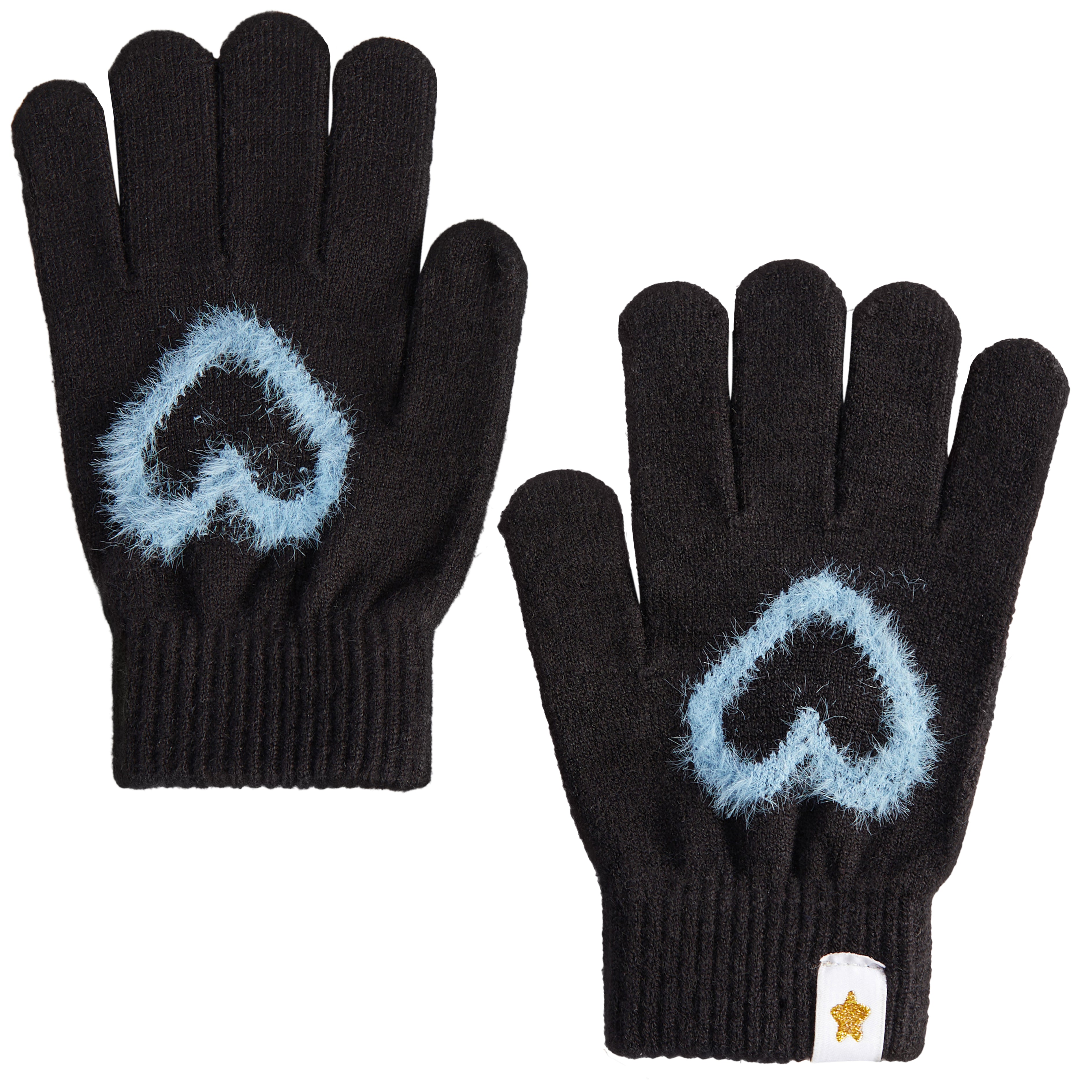 Heart Eyelash Knit Glove - Denny's