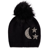 Crystal Stars Pom Hat - Denny's
