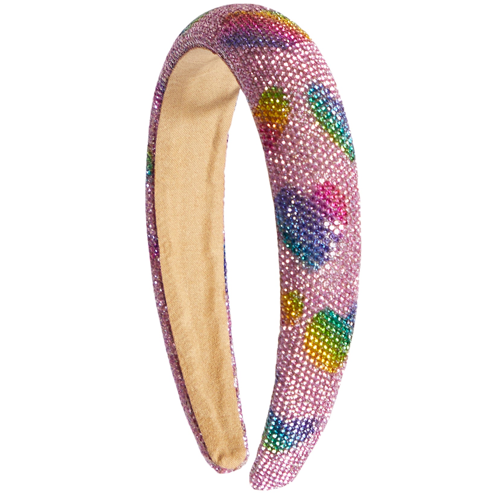 Rhinestone Heart Headband - Denny's